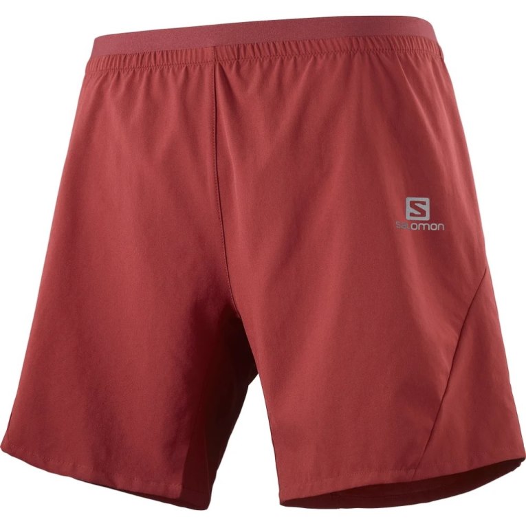 Bermudas Salomon Cross 7'' Hombre Rojos | MX SIDX291